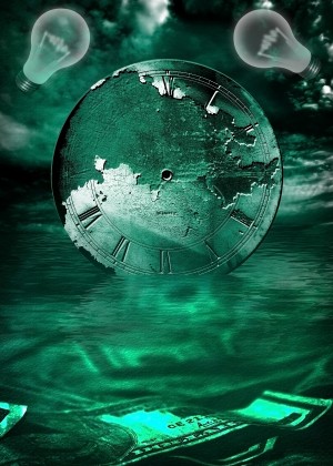 Currency and Clock Idea